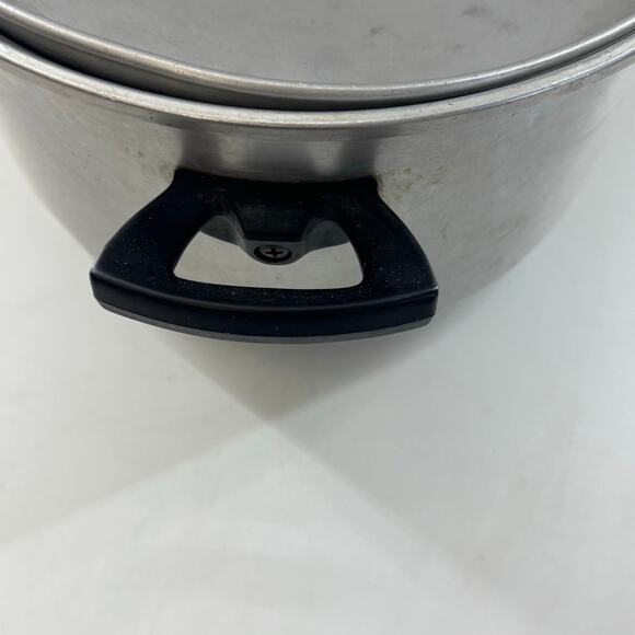 Vintage Wear Ever Large Aluminum Stock Pot 8 Quart No. 2170 W/Lid USA (READ) - Picture 10 of 10